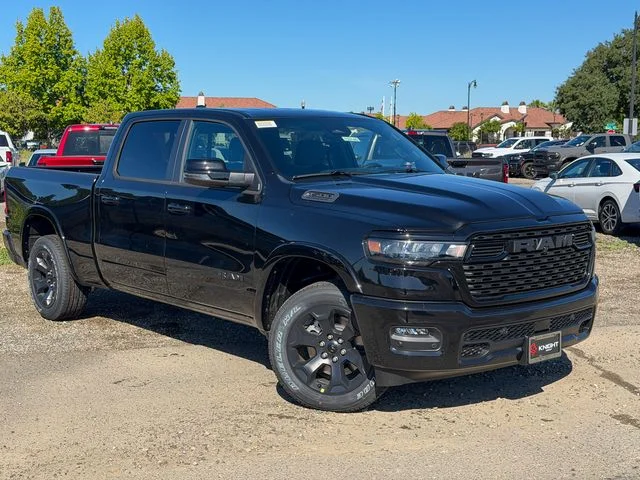 New 2026 Diamond Black Crystal Pearl-Coat Exterior Paint RAM Big Horn/Lone Star image 2