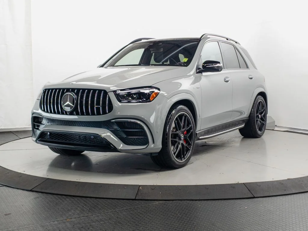 Used 2025 MANUFAKTUR Alpine Gray Mercedes-Benz GLE 63 S AMG® image 3