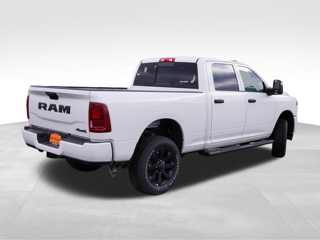 New 2026 Bright White Clear-Coat Exterior Paint RAM Black Express image 3