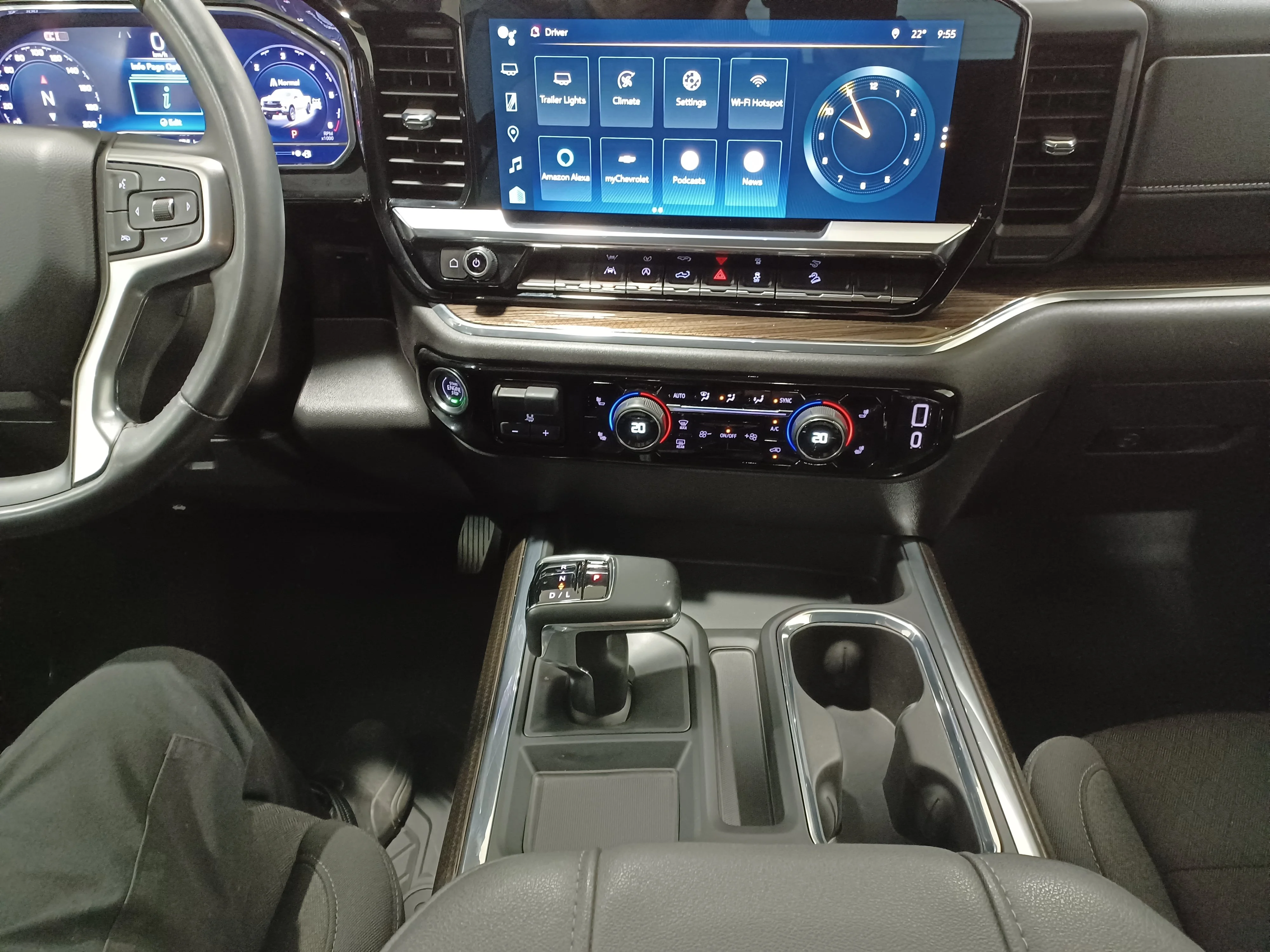 Certified Used 2024 Sterling Grey Metallic Chevrolet LT Trail Boss 4WD*4 Inch Lift | Custom Wheels | 35in Tires | Htd Seats | 6ft Box | Tow Pkg image 14
