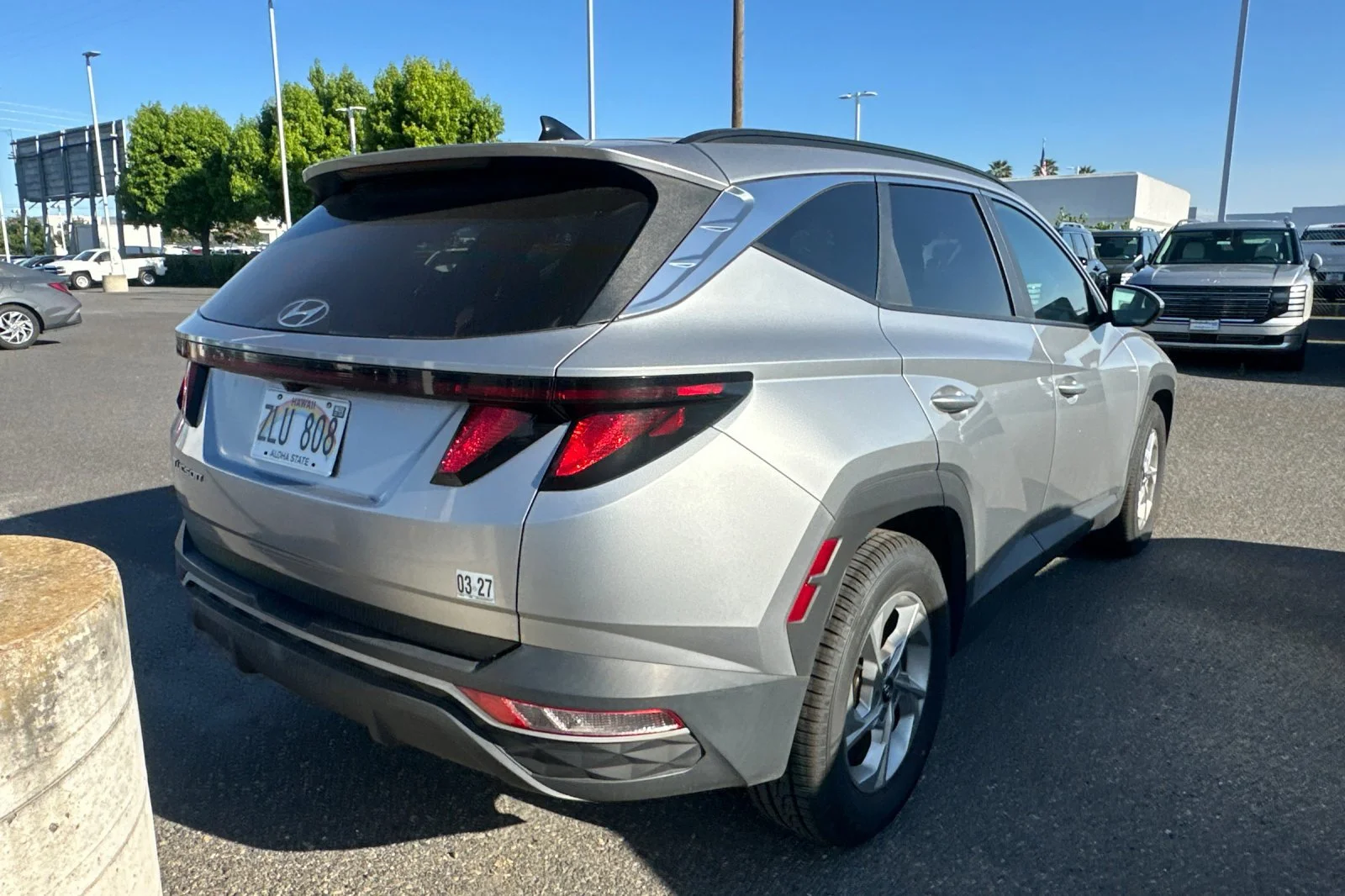 Used 2024 Shimmering Silver Hyundai SEL image 5
