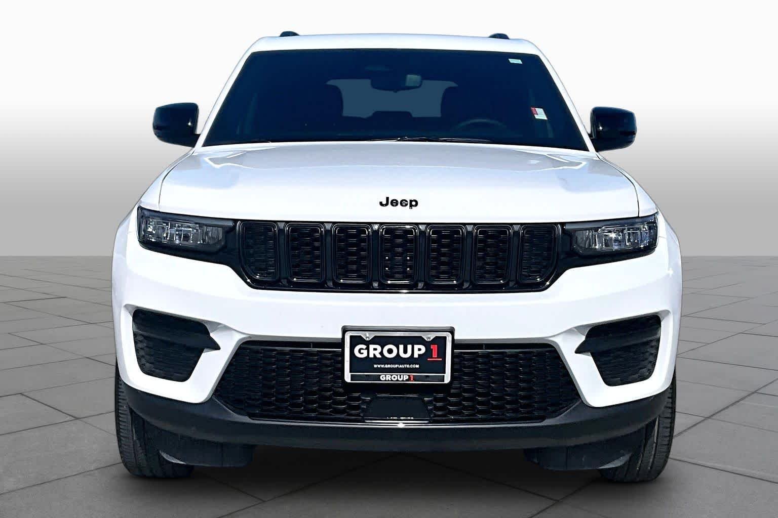 Used 2024 Bright White Clearcoat Jeep Altitude image 4