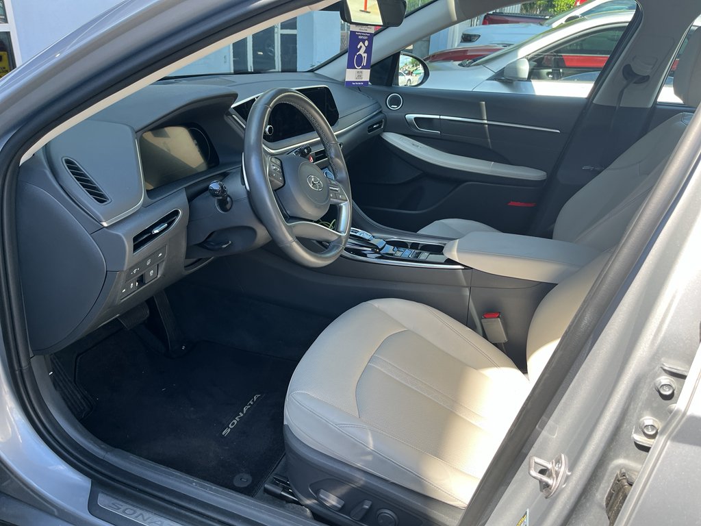 Used 2023 Curated Silver Hyundai Limited image 8