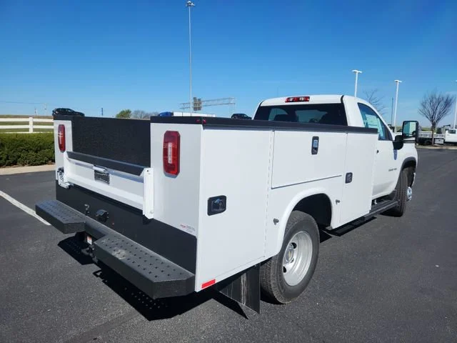 New 2025 Summit White Chevrolet Work Truck image 8