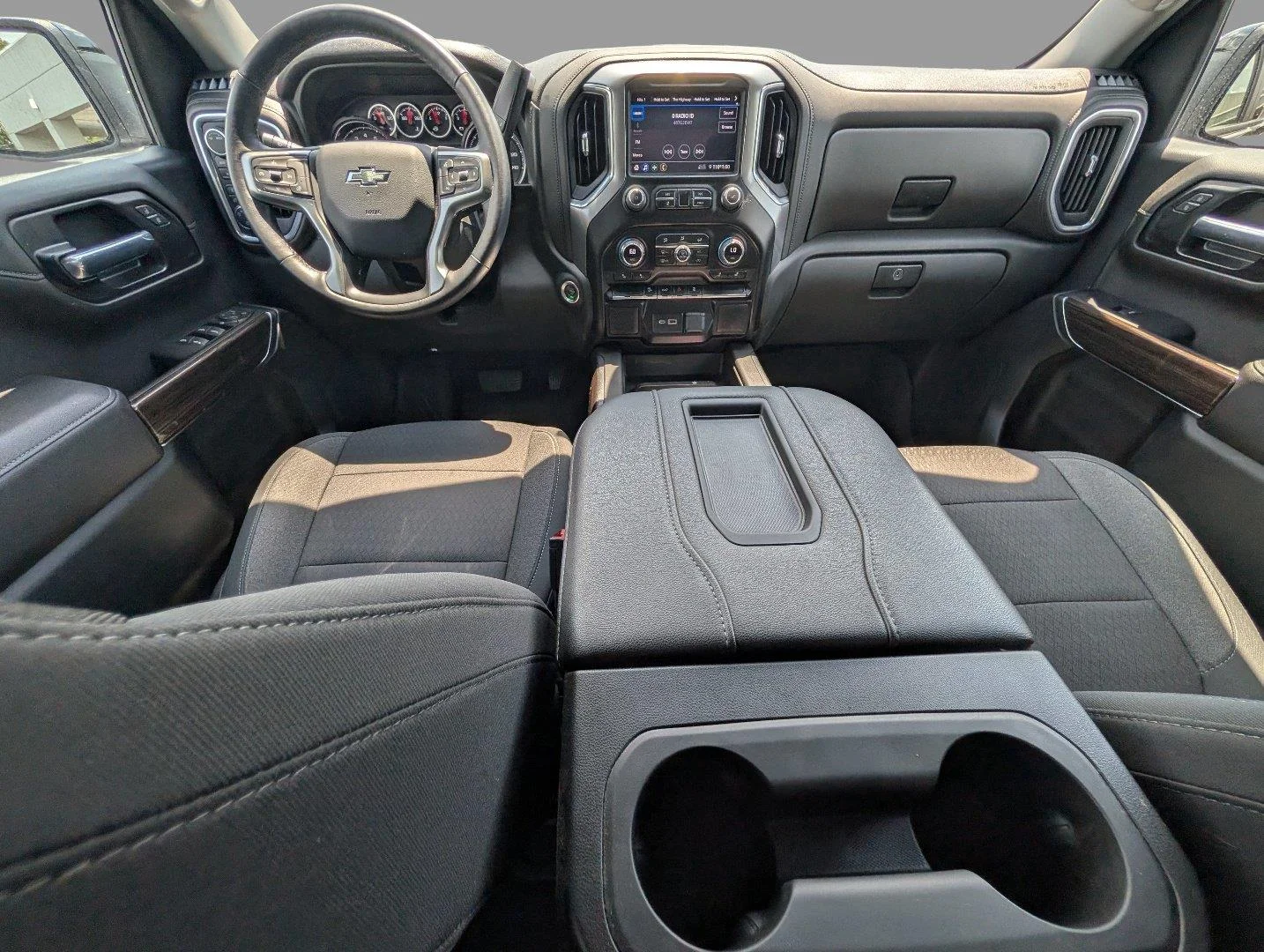 Used 2022 SHADOW GRAY METALLIC Chevrolet LT Trail Boss image 32