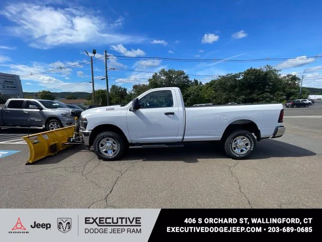 New 2026 Bright White Clear-Coat Exterior Paint RAM Tradesman image 2