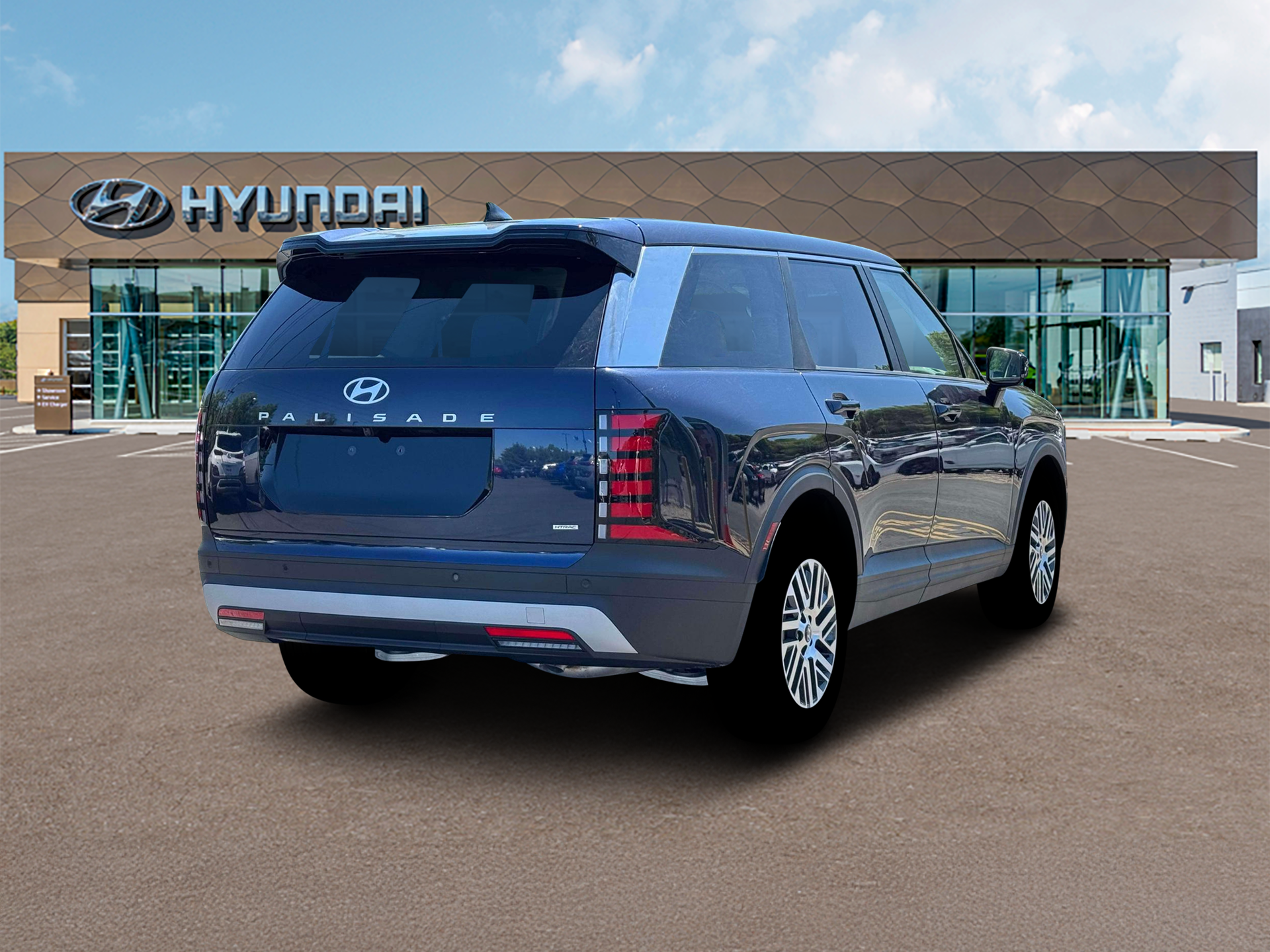 New 2026 Blue Hyundai SE AWD image 7