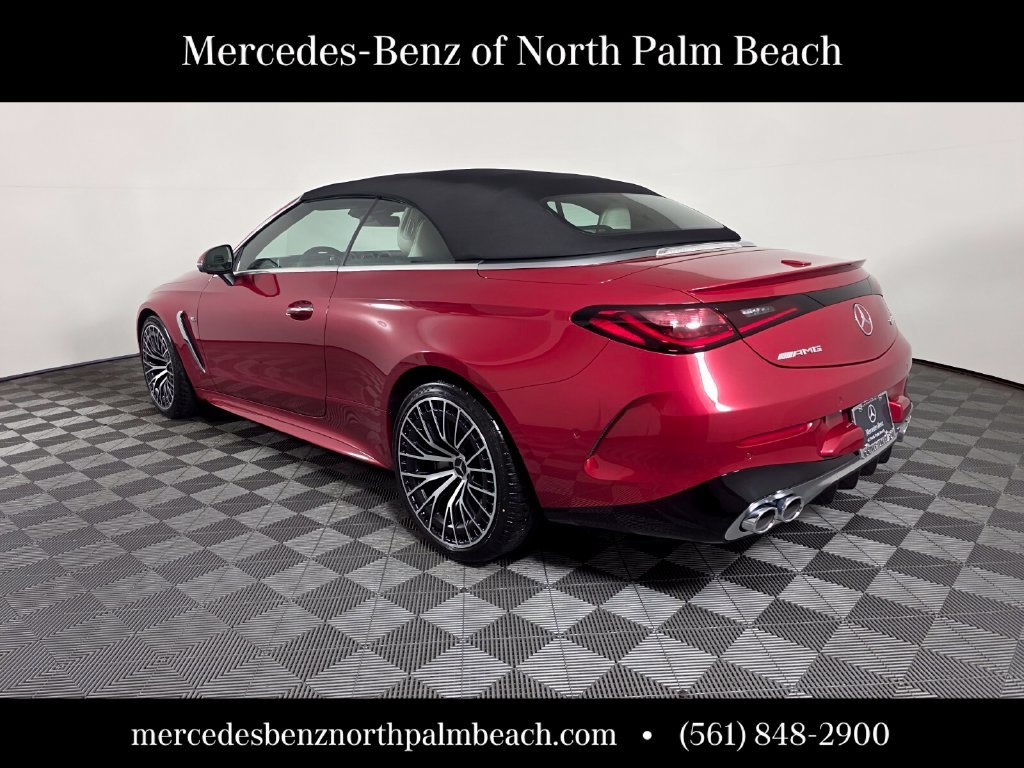New 2027 MANUFAKTUR Patagonia Red Metallic Mercedes-Benz AMG® CLE 53 4MATIC+ Cabriolet image 4