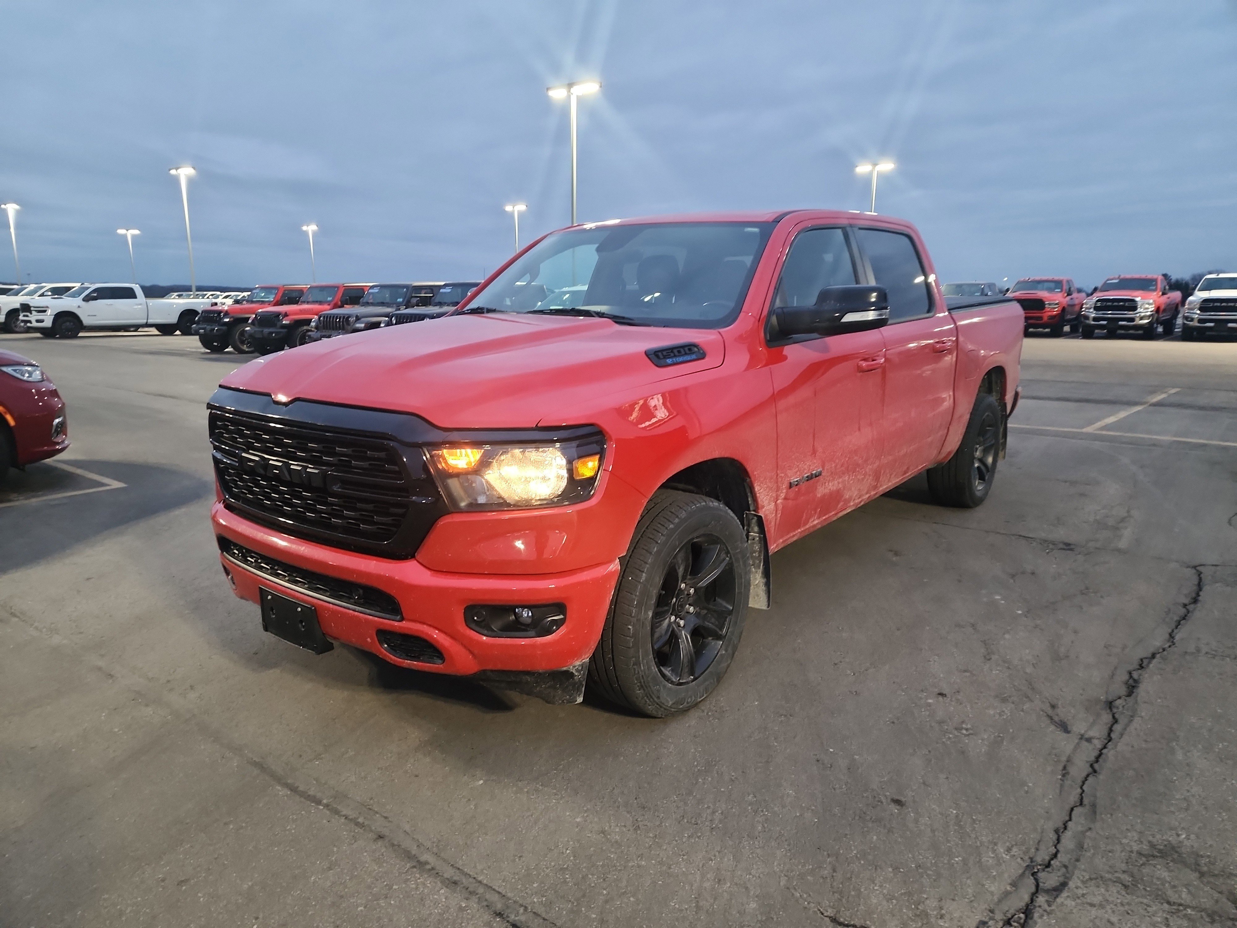 Used 2022 RAM Ram 1500 Pickup Big Horn/Lone Star with VIN 1C6RRFFG5NN296493 for sale in Burnsville, Minnesota
