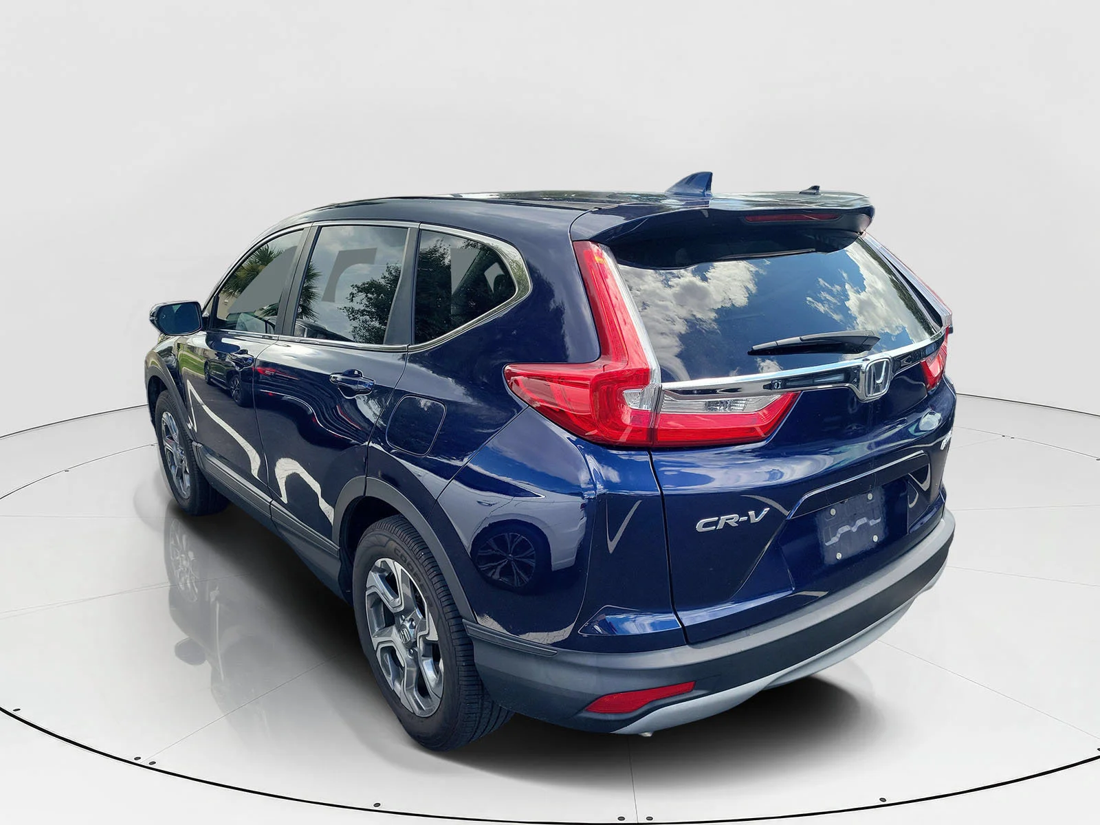 Certified Used 2017 Obsidian Blue Pearl Honda EX-L image 5