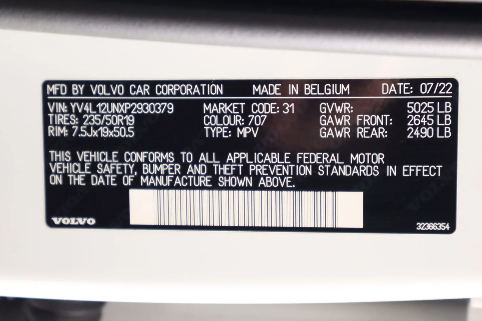 Certified Used 2023 White Volvo B5 Plus Bright Theme image 16
