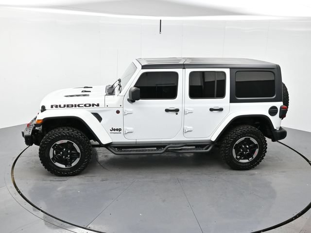 Used 2018 Bright White Clearcoat Jeep Rubicon image 32