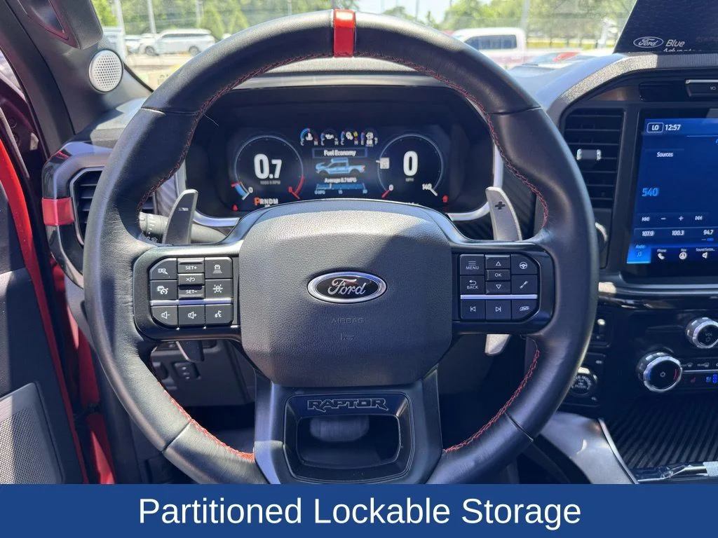 Certified Used 2023 Orange Metallic Ford Raptor image 14