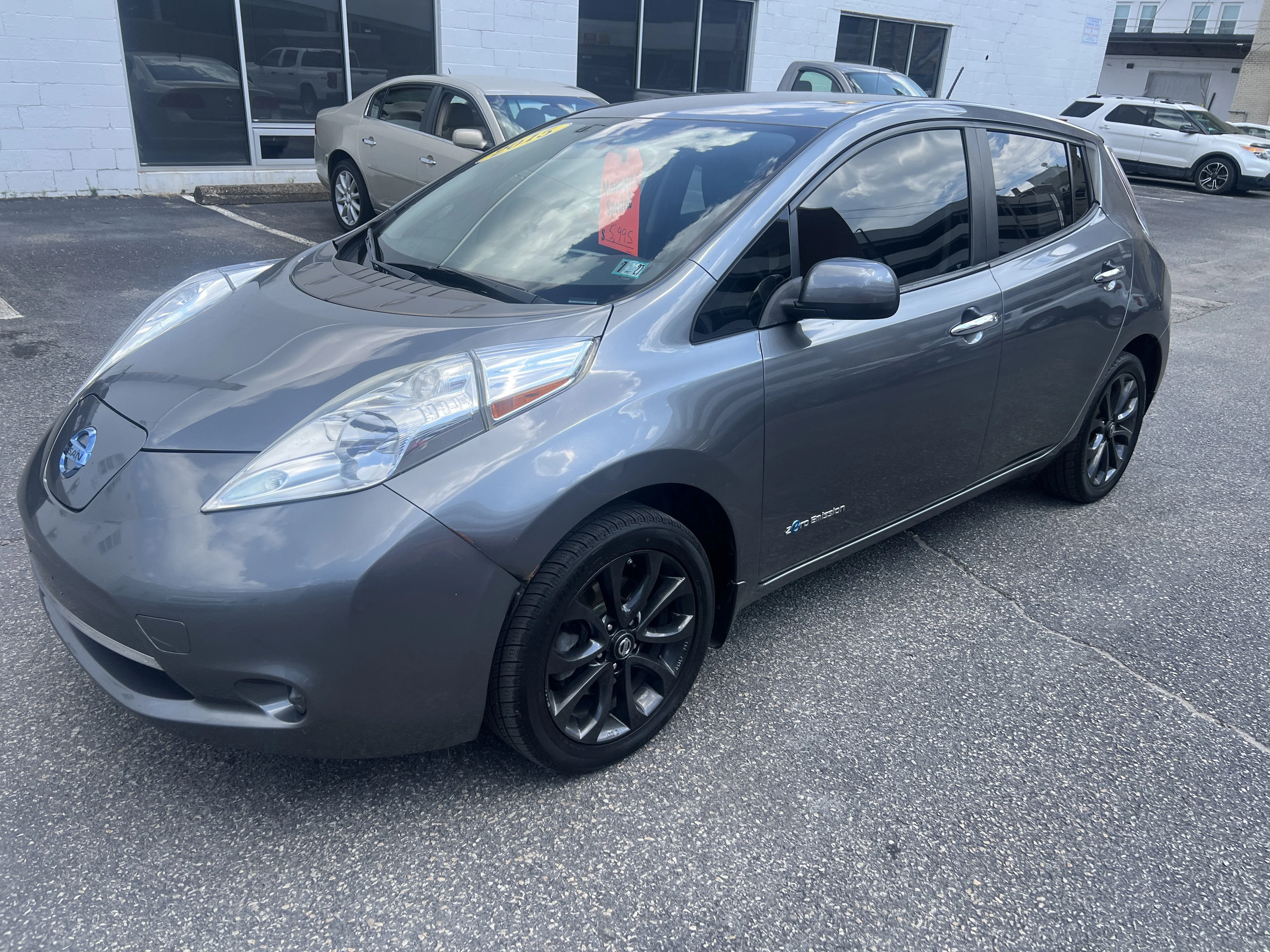 Used 2015 Nissan LEAF S with VIN 1N4AZ0CP8FC311353 for sale in Indiana, PA