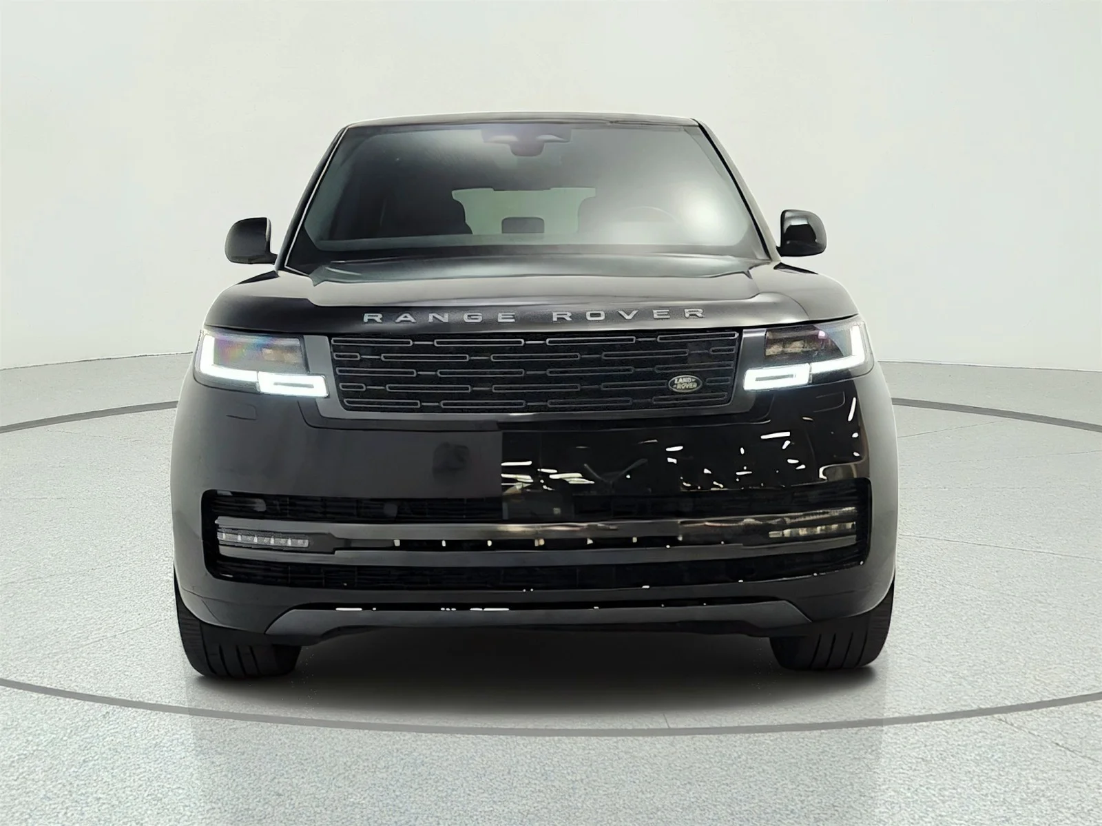 Used 2025 Santorini Black Metallic Land Rover P400 SE LWB 7 Seat image 2