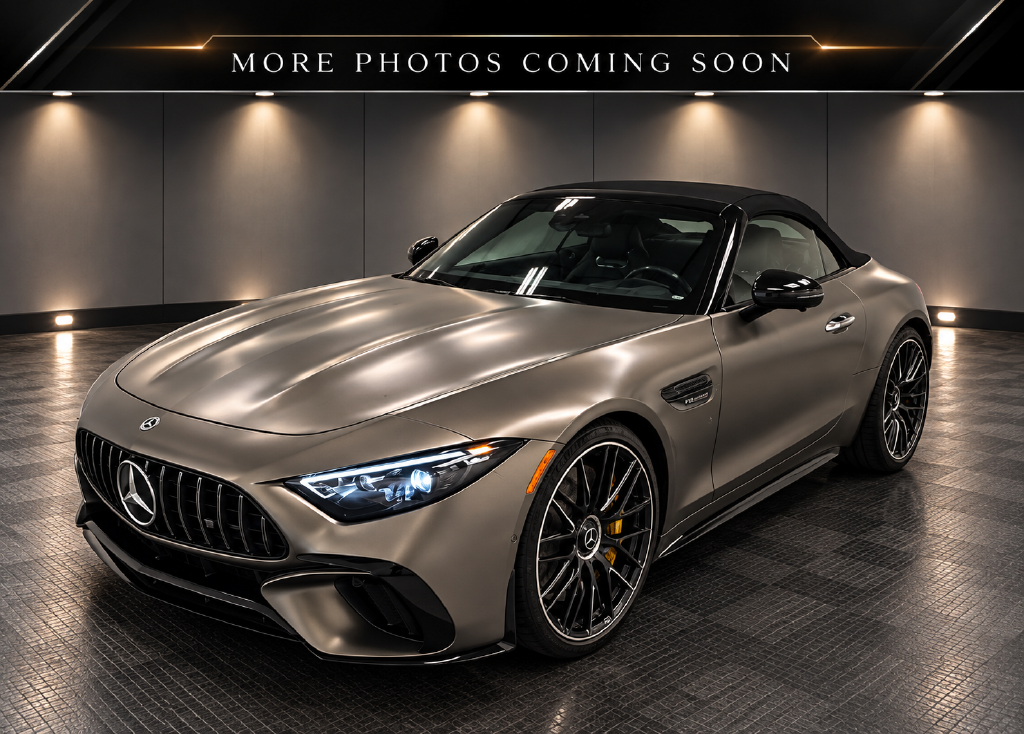 Certified Used 2022 Gray Mercedes-Benz SL 63 AMG® image 1