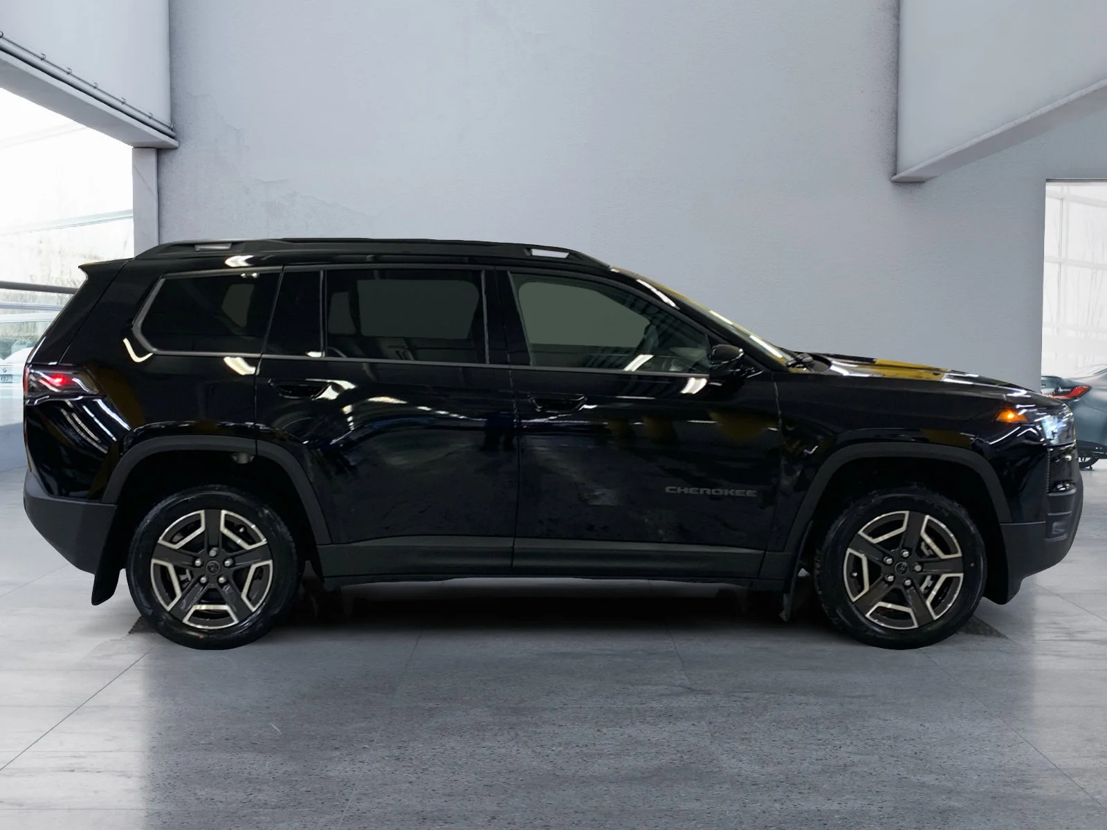 New 2026 Diamond Black Crystal Pearl Jeep Laredo image 6