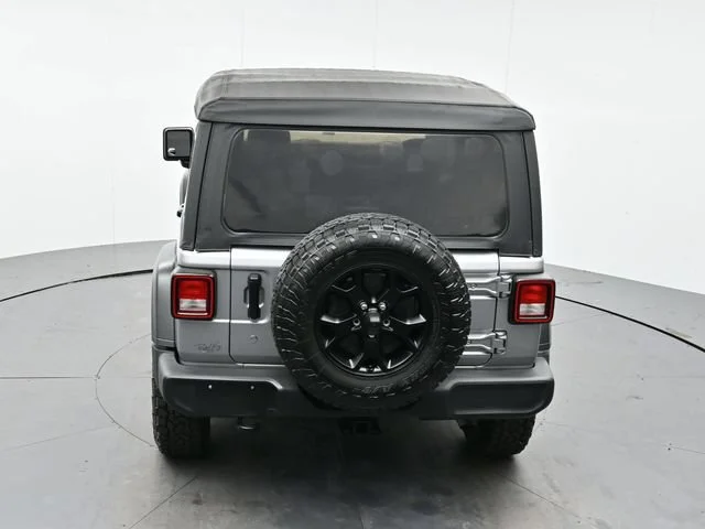 Used 2020 Billet Silver Metallic Clearcoat Jeep Willys Sport image 33