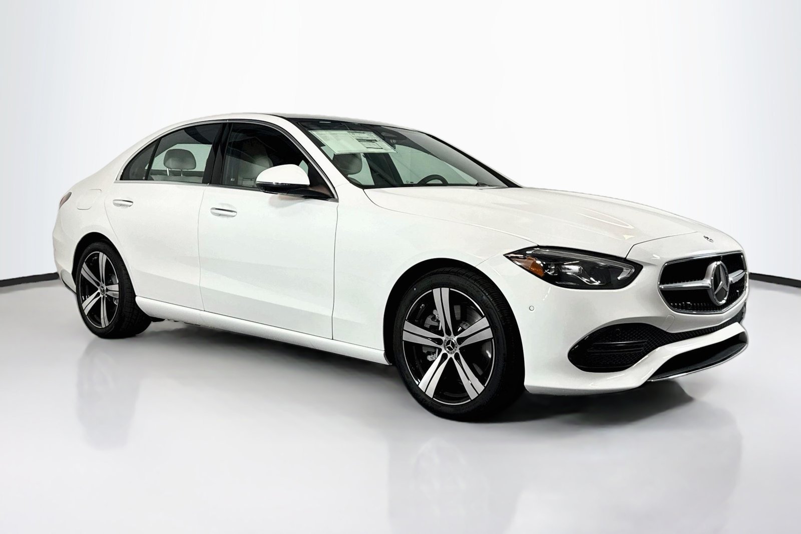 New 2026 Polar White Mercedes-Benz C 300 image 3