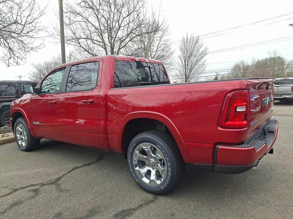 New 2026 Molten Red Pearl-Coat Exterior Paint RAM Big Horn/Lone Star image 3