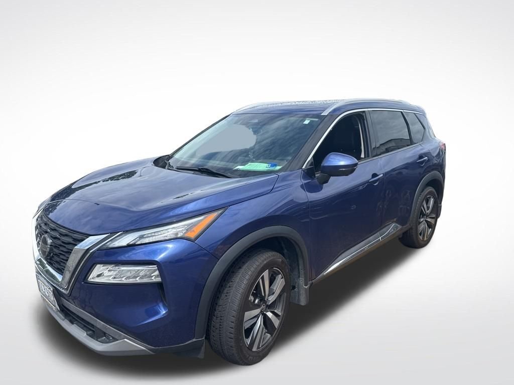 Used 2021 Blue Nissan SL image 2