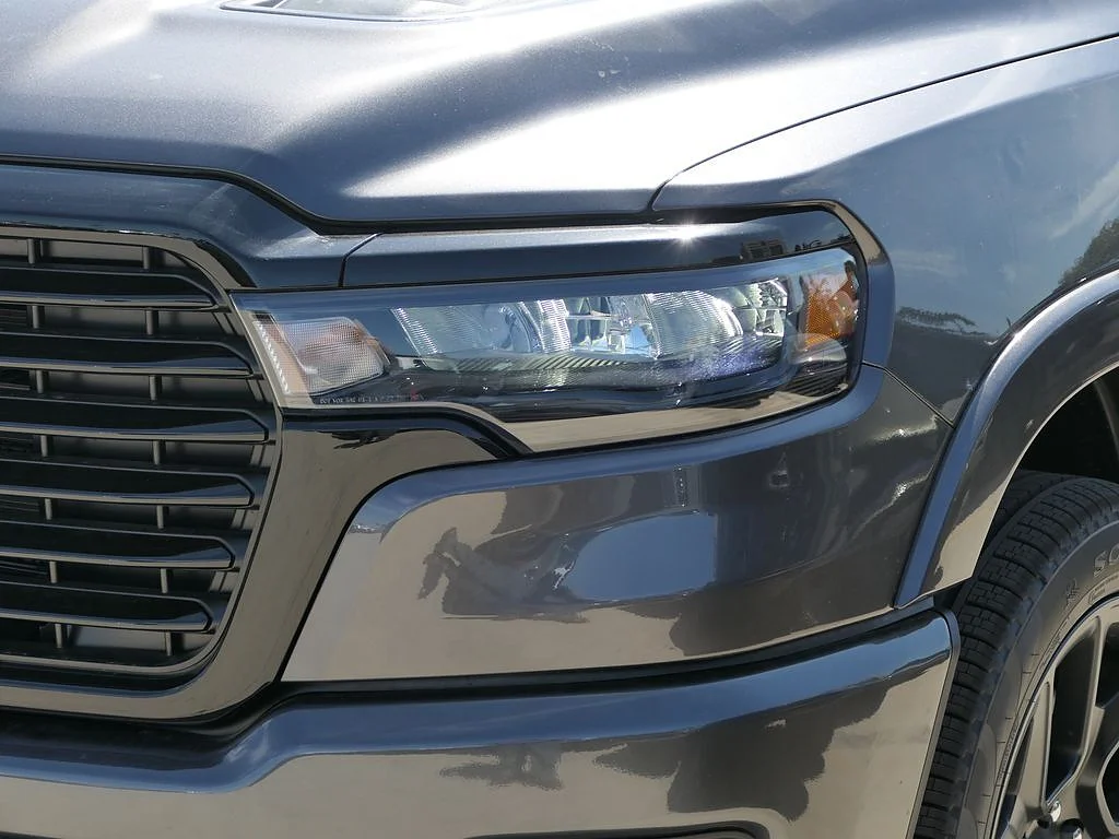 New 2026 Granite Crystal Metallic Clear Coat RAM Laramie Crew Cab 4x4 5