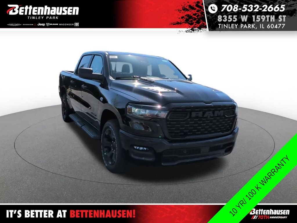 New 2026 Diamond Black Crystal Pearl-Coat Exterior Paint RAM  image 4