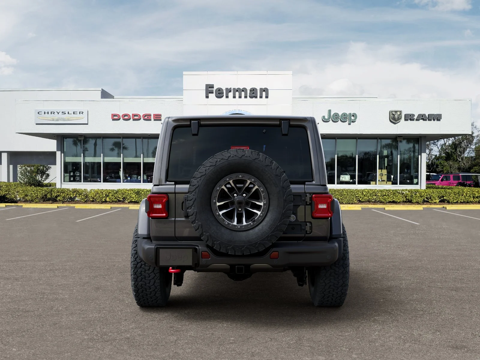 New 2026 Granite Crystal Metallic Clear-Coat Exterior Paint Jeep Rubicon X image 36