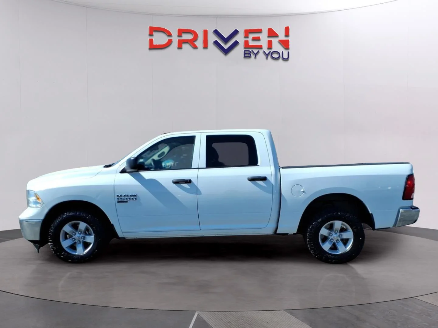 Used 2023 Bright White Clearcoat Ram SLT image 3