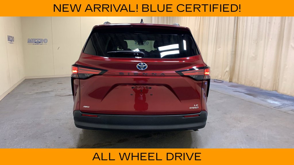 Certified Used 2021 Pearl Toyota LE image 4