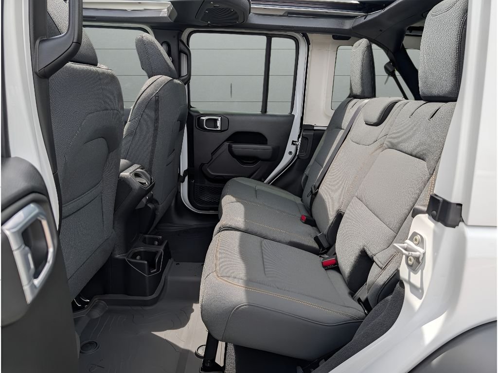 New 2026 Bright White Clear-Coat Exterior Paint Jeep Sport S image 28