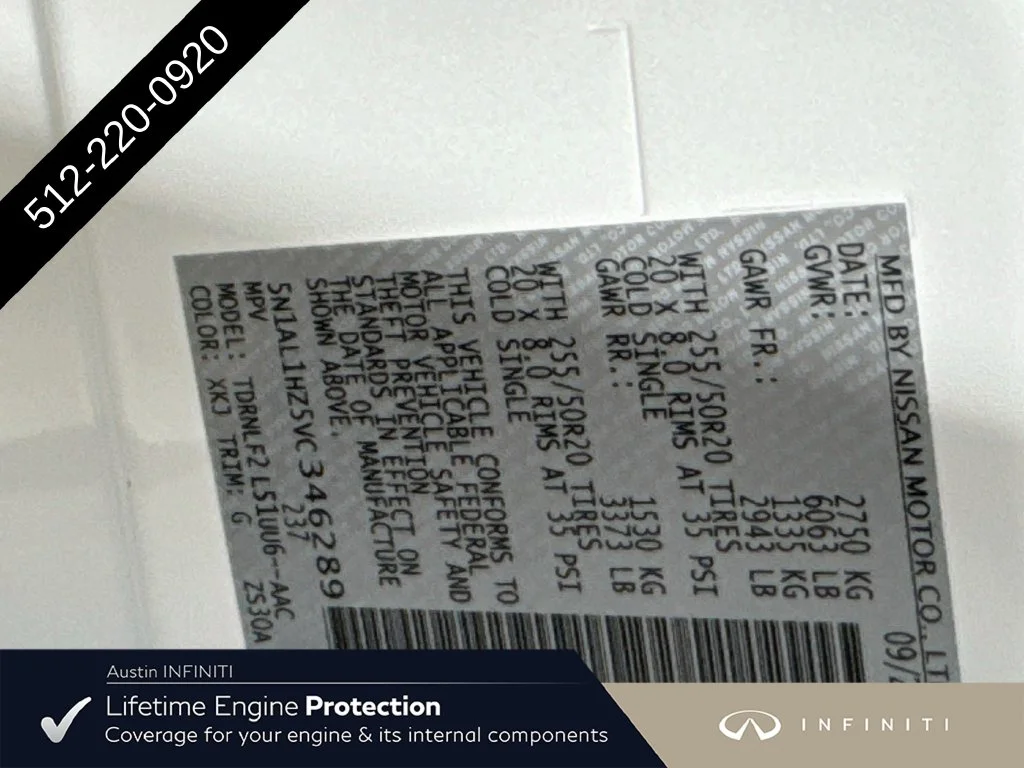 New 2027 White INFINITI Autograph image 44