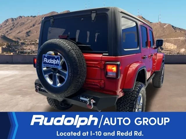 Used 2019 Red Jeep Unlimited Sahara image 5