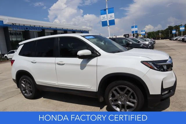 Certified Used 2023 Platinum White Honda EX-L image 2