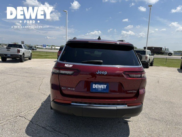 Certified Used 2021 Velvet Red Pearlcoat Jeep Limited image 6