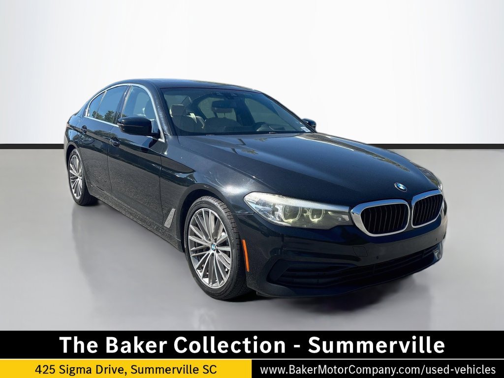Used 2019 Black BMW 530i image 1