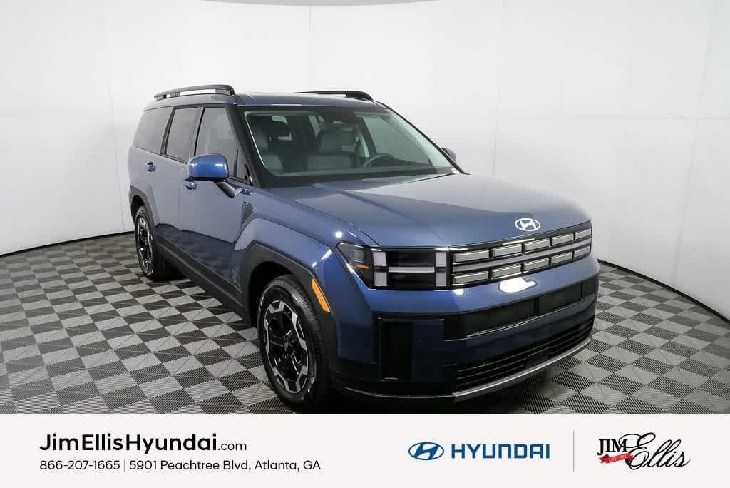 New 2026 Atlantis Blue Hyundai SEL FWD image 1
