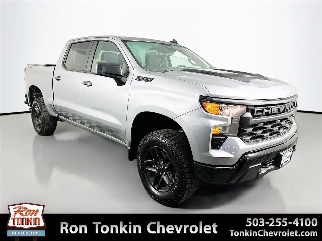 New 2026 Sterling Gray Metallic Chevrolet Custom Trail Boss image 1