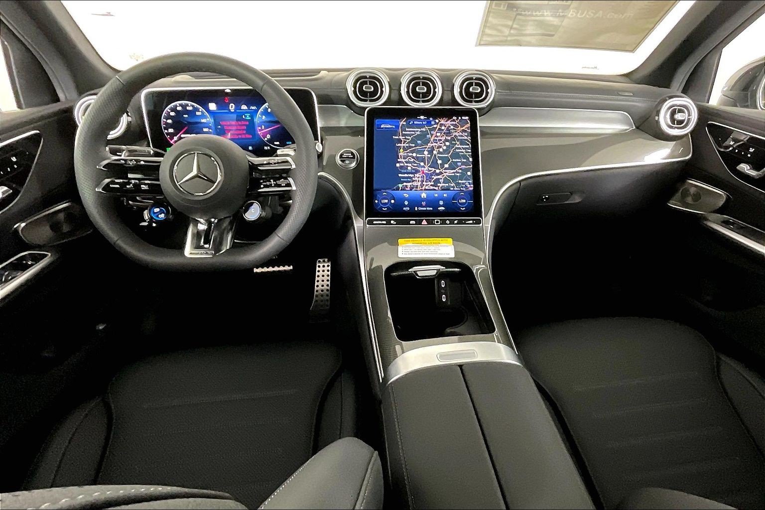 New 2027 Obsidian Black Metallic Mercedes-Benz AMG® GLC 53 4MATIC+ SUV image 18