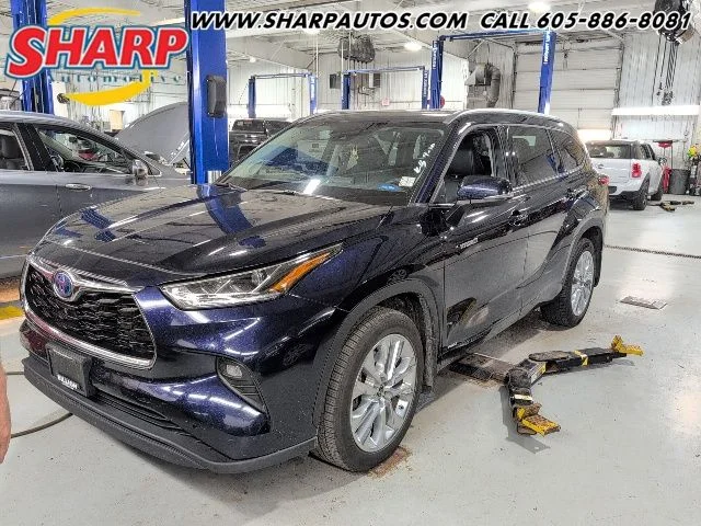 Used 2021 Blue Toyota Limited image 1