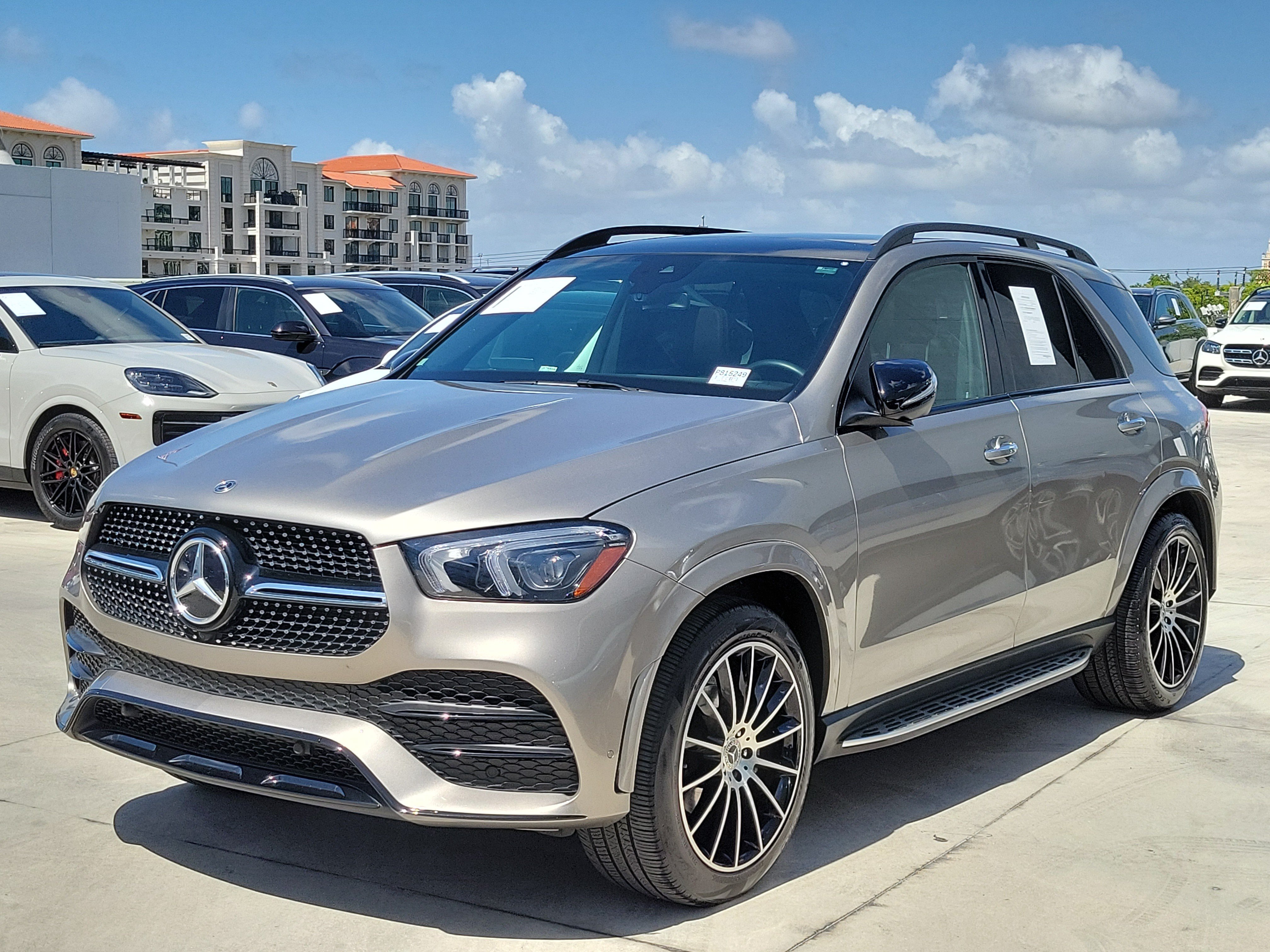 Used 2022 Mojave Silver Metallic Mercedes-Benz GLE 350 image 3