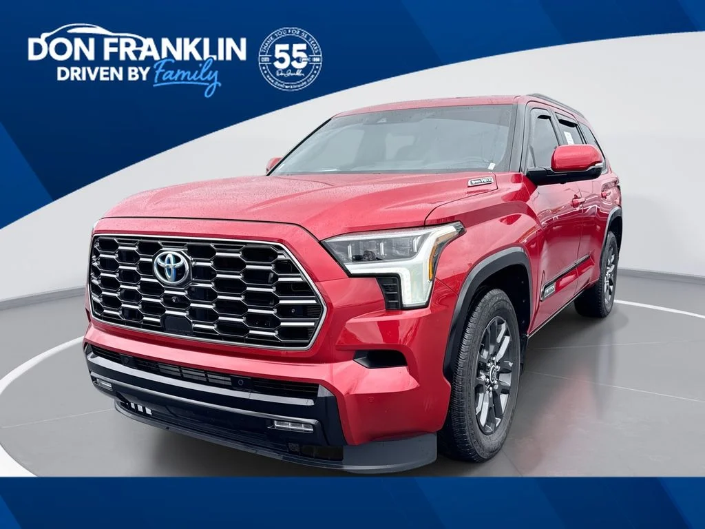 Used 2023 Red Toyota Platinum image 1