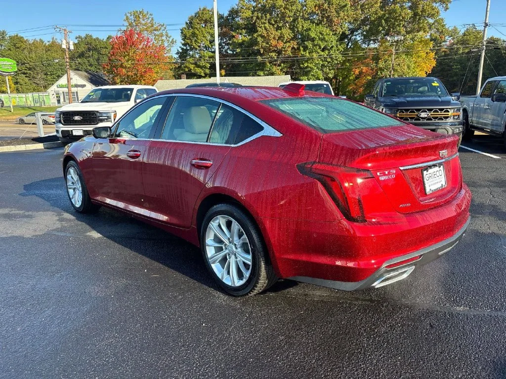 Used 2025 Radiant Red Cadillac Premium Luxury image 5