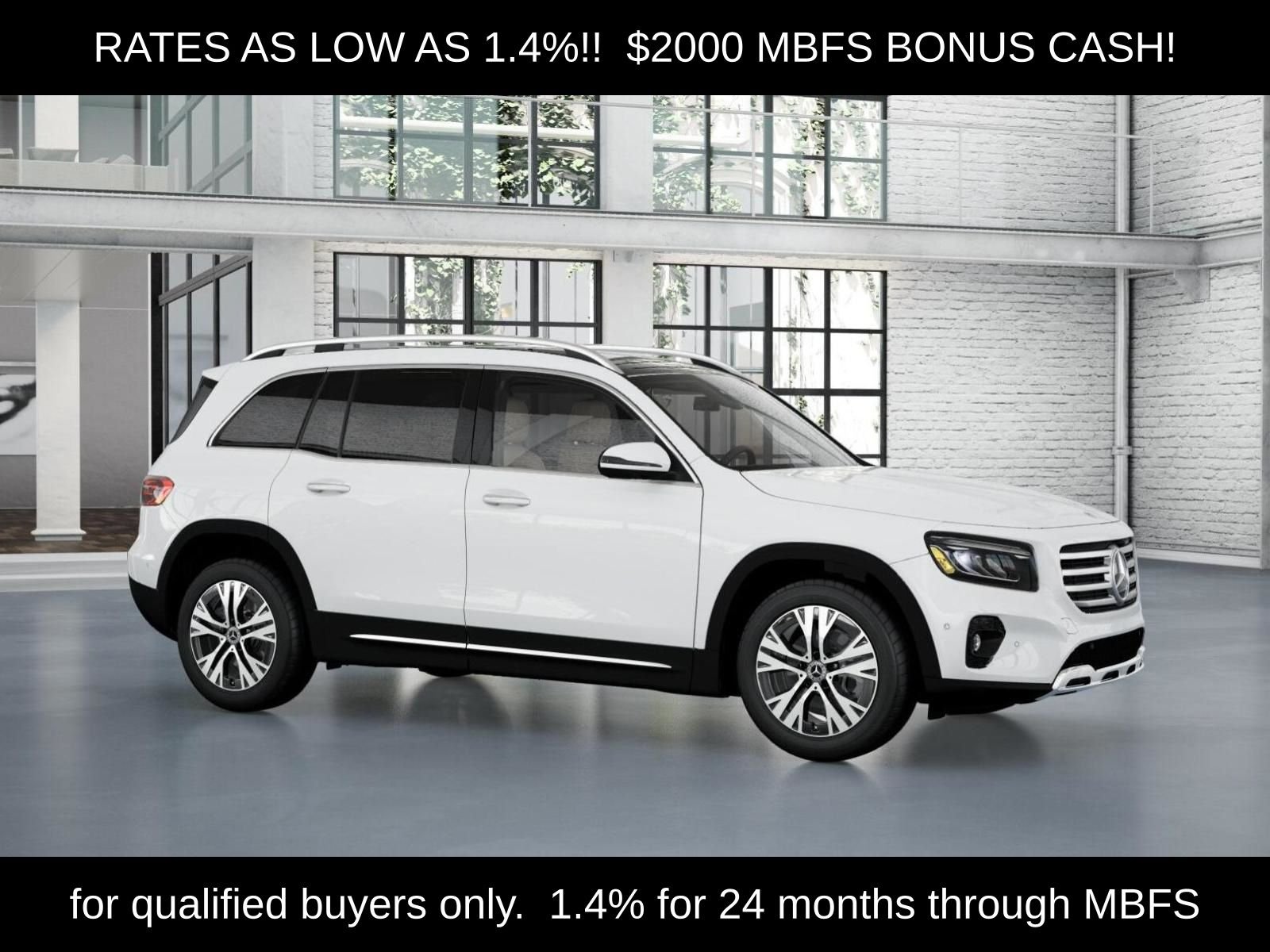 New 2026 Polar White Mercedes-Benz GLB 250 image 13
