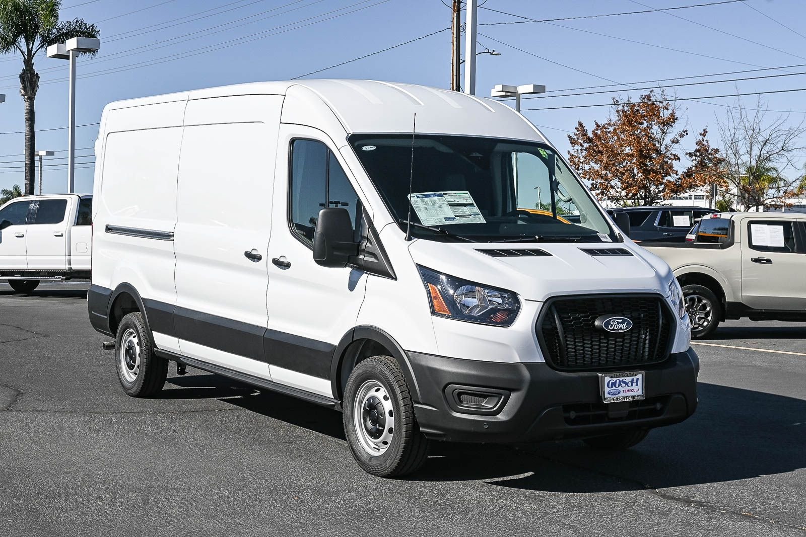 New 2026 Oxford White Ford Cargo Van image 3