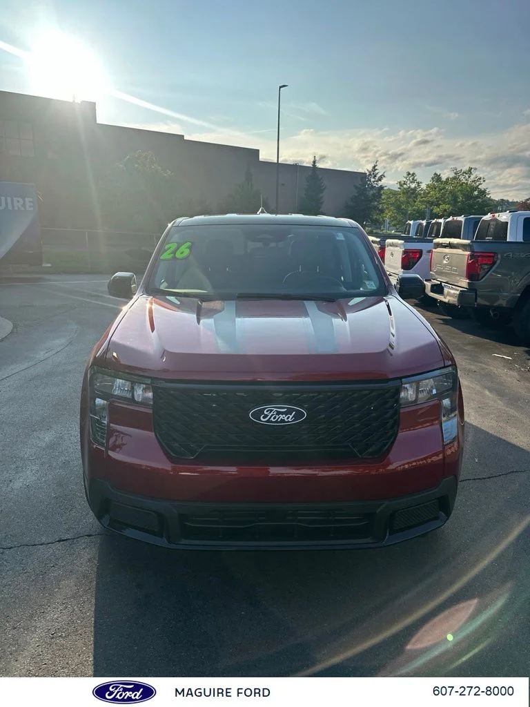 New 2026 Ruby Red Metallic Tinted Clearcoat Ford XLT image 2