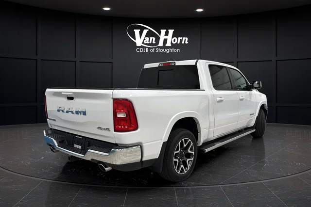 Used 2025 Ivory White Ram Laramie image 3