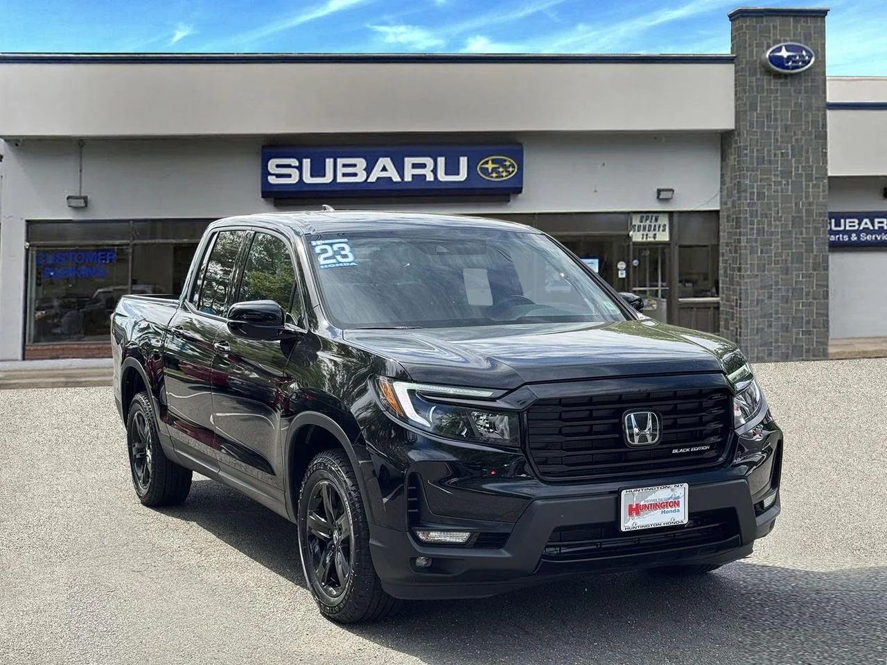 Used 2023 Crystal Black Pearl Honda Black Edition image 1