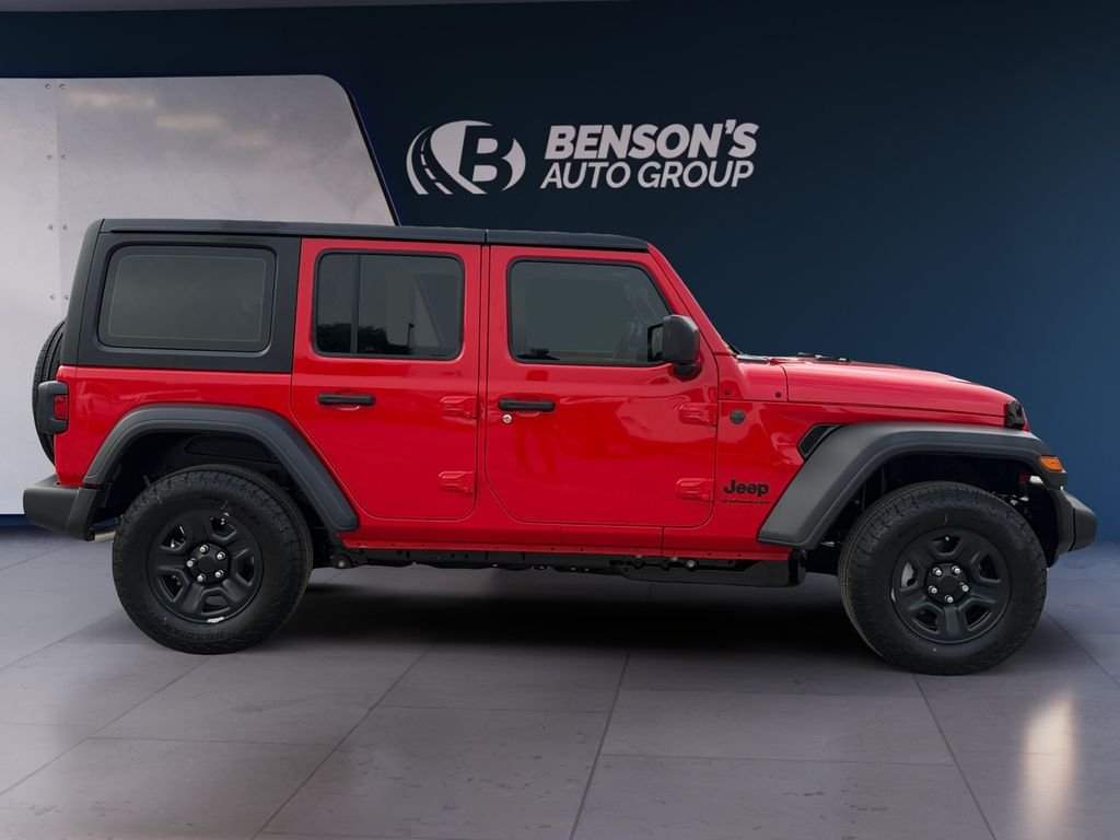 New 2026 Firecracker Red Clear-Coat Exterior Paint Jeep Sport image 6