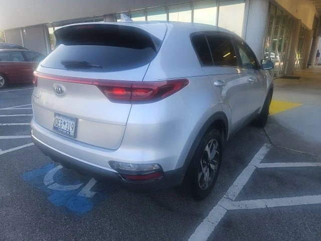 Used 2020 Silver Kia LX image 2
